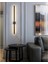 Modern Dekoratif Kılıç Led Duvar Aplik 70 Cm Siyah Texture Boyalı Dolgulu Profil Aplik 1