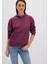 Kapüşonlu Bordo Basic Sweatshirt 167299-70670 2
