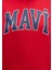 Mavi Logo Baskılı Kapüşonlu Kırmızı Sweatshirt 1600361-82054 7