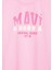 Mavi Logo Baskılı Pembe Tişört 7610386-70972 5