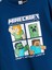 Lcw Kids Petrol Bisiklet Yaka Minecraft Baskılı Erkek Çocuk Sweatshirt 4