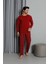 Erkek Interlok Rahat Kalıp Sıfır Yaka Pamuk Pijama Takımı 6774 1