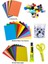 Anaokulu Etkinlik Seti 10 Renk EVA ve Fon Kartonu ile 25x35 cm 10 Parça Eğlenceli Set 1