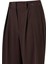 Kadın Acı Kahve Düğme Detay Yüksek Bel Palazzo Pantolon 2