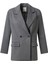 Kadın 202349586 Gri Düğmeli Blazer Ceket 3