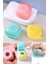 2 Adet Silikon Banyo Duş Jeli Kesesi Hazneli Şampuan Peeling Vücut Masaj Fırçası Banyo Lifi Bulaşık 2