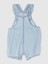 Bebek Açık Mavi Denim Tulum 2
