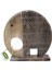 Ahşap Dekoratif Soyut Fil 45CM Albızıa Wood 9
