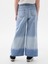 Kız Çocuk Açık Mavi High Rise Stride Wide-Leg Ankle Jean Pantolon 4