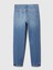 Kadın Mavi High Rise Cheeky Straight Washwell Jean Pantolon 10
