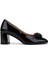 Kadın Hakiki Deri Siyah Comfort Ayakkabı 611 H62035-03 Bn Ayk SK25-26 Black 1
