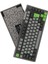 HK610 Gateron Switch Rgb LCD Tri-Mode Kablosuz/bluetooth %75 Gaming Klavye 8
