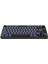 HK255 Membrane LCD Rgb Kablosuz/bluetooth Siyah Gri %75 Türkçe Gaming Klavye 2