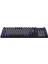 HK258 Membrane LCD Rgb Kablosuz/bluetooth Gri Mor Full Türkçe Gaming Klavye 2