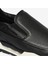 Erkek Siyah Hakiki Deri Sneaker Ayakkabı 4Y1UA17361 5
