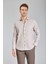 Regular Fit İtalyan Yaka Bej Pamuk Erkek Gömlek GMFLN0222303221_D07 1