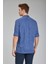 Regular Fit Apaj Yaka Lacivert Basic Spor Erkek Gömlek GMCZG1722300204_D39 5