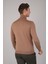 Erkek Yün Basic Yarım Balıkçı Yaka Triko Camel TR23KNOS23210_D70 5