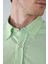 Uzun Kol Cepsiz Yeşil Pamuk Erkek Gömlek GMCZG250019_D47 3