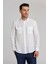 Regular Fit Uzun Kollu Paşa Yaka Kol İçi Apoletli Beyaz Spor Erkek Gömlek GM23Y231131_D01 1