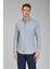 Modern Fit Paşa Yaka Gri Spor Erkek Gömlek GMFLN0222302221_D55 1