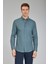 Modern Fit Paşa Yaka Yeşil Spor Erkek Gömlek GMFLN0222302221_D47 1