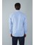 Regular Fit Uzun Kollu Mavi Pamuk Erkek Gömlek GMCZG250095_D35 2