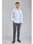 Beyaz Regular Fit Klasik Yaka Erkek Gömlek GMKLS250048_D01 2