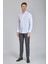 Beyaz Regular Fit Klasik Yaka Erkek Gömlek GMKLS250048_D01 4