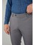 Koyu Gri Pamuk 4 Cepli Pilesiz Erkek Pantolon PNS24Y24108_D56 3