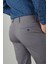 Koyu Gri Pamuk 4 Cepli Pilesiz Erkek Pantolon PNS24Y24108_D56 4