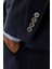 Açık Lacivert Comfort Fit Kırlangıç Yaka Sedef Düğmeli 6 Drop Yün Takım Elbise PTK25Y25004_D38 5