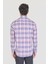 Regular Fit Paşa Yaka Cepsiz Mavi Pamuk Erkek Gömlek GMCZG250015_D35 3