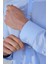 Regular Fit Uzun Kollu Pamuk Açık Mavi Erkek Gömlek GMEKS250010_33 5