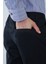 Siyah Doğal Pamuk Pilesiz Spor Pantolon PNS24K24007_D99 3