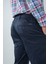Erkek Lacivert Pamuklu Comfort Lastikli Bağcıklı Spor Pantolon PNS25Y25102_D39 3