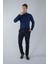 Lacivert Jogger Cepli Erkek Lastikli Spor Pantolon PNS24K24005_D39 5