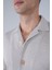 Regular Fit Kısa Kollu Örme Cepsiz Ekru Erkek Gömlek GMORM250003_D03 3