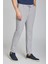 Erkek Gri Jogger Cepli Lastikli Rahat Spor Pantolon PNS25Y25100_D55 3