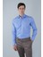 Regular Fit Uzun Kollu Pamuk Mavi Erkek Gömlek GMEKS250010_35 1