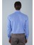 Regular Fit Uzun Kollu Pamuk Mavi Erkek Gömlek GMEKS250010_35 2