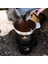 Klasik Brew Pour Over Paslanmaz Çelik Kahve Demleyici Siyah 5