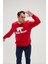 Erkek Sweatshirt Crewneck 200212011-RED 1