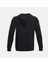 Erkek UA Essential Fleece Tam Boy Fermuarlı Kapüşonlu Üst 1373881-001 5