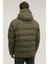 Nolan Erkek Haki Kapüşonlu Şişme Mont 2