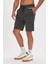 Homer Koyu Gri Erkek Şort 2