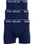 Basic 3 Pack Erkek Lacivert Boxer 1