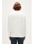 Manuscript Crewneck Erkek Beyaz Sweatshirt 23.02.12.016-C04 5