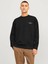 Jprblachad Erkek Siyah Sweatshirt 12261386-BLACK 1