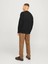 Jprblachad Erkek Siyah Sweatshirt 12261386-BLACK 2